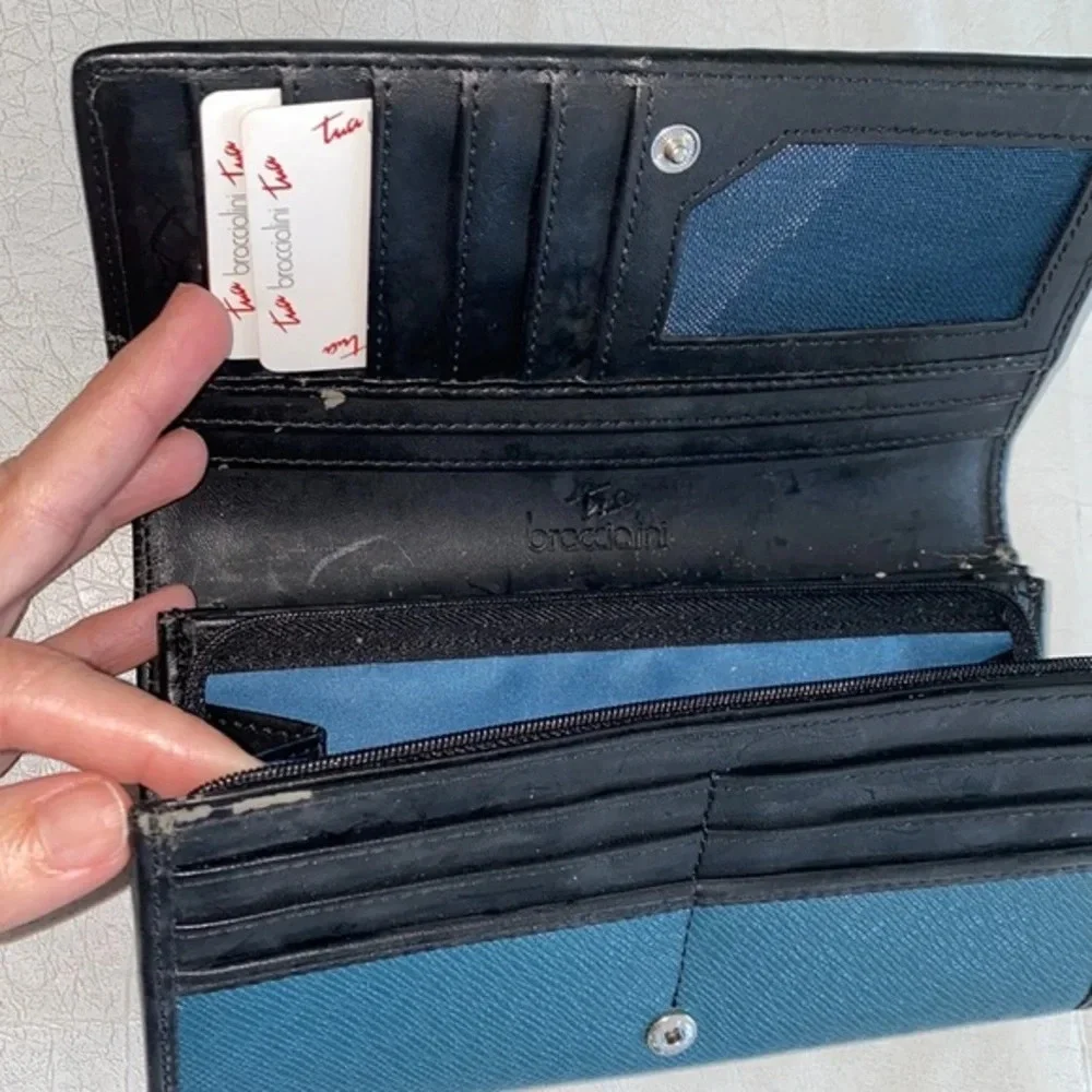 Braccialini Woman Scientist Zipper‎ Wallet NEW​